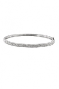 Effy Jewlery Pave Classica White Gold Diamond Bangle, 1.20 TCW Effy Jewlery Pave Classica White Gold Diamond Bangle, 1.20 TCW
