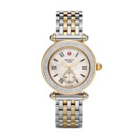 MICHELE Caber Diamond Two Tone Gold MICHELE Caber Diamond Two Tone Gold