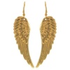 Angel Wing Earrings In Gold