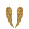 Angel Wing Earrings In Gold