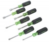 Greenlee 0253-01C Nut Driver Set With 3 Hollow Shaft, 7 Piece