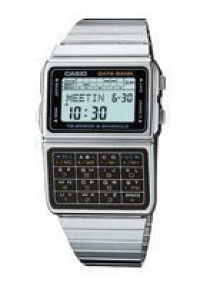 Casio #DBC610A-1A Men's Vintage Stainless Steel Band 50 Telememo Calculator Watch Casio #DBC610A-1A Men's Vintage Stainless Steel Band 50 Telememo Calculator Watch