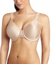 Playtex Women's Secrets Perfectly Smooth Underwire,Nude Stripe,42B