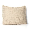 Donna Karan Essentials Textured Silk Decorative Pillow, 18 x 22