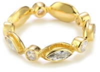 MELINDA MARIA Gwyneth Collection Cubic-Zirconia Ring, Size 7 MELINDA MARIA Gwyneth Collection Cubic-Zirconia Ring, Size 7
