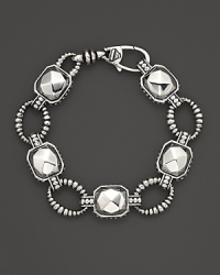 Lagos Silver Rocks Link Bracelet, 7 Lagos Silver Rocks Link Bracelet, 7