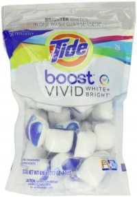 Tide Boost Vivid White + Bright He In-Wash Booster 28 Count