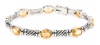 Studio 925 Pauline Champagne CZ Sterling Silver Bracelet