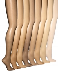 With a fuller fit that adds room to move, these Berkshire sheers also give your legs an ultra-romantic, shimmering appearance. With a fuller fit that adds room to move, these Berkshire sheers also give your legs an ultra-romantic, shimmering appearance.