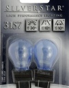 Sylvania 3157 ST SilverStar High Performance Halogen Miniature Lamp, (Pack of 2)