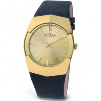 Skagen Swiss Movement Collection Brushed Gold-tone Dial Men's Watch #580XLGLB Skagen Swiss Movement Collection Brushed Gold-tone Dial Men's Watch #580XLGLB