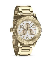 A standout from Nixon's chronograph collection, this unbeatably cool watch features an incredibly bold profile and 6-hand Japanese quartz movement. A standout from Nixon's chronograph collection, this unbeatably cool watch features an incredibly bold profile and 6-hand Japanese quartz movement.