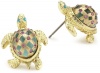 Betsey Johnson Sea Excursion Turtle Stud Earrings