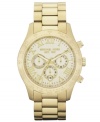 Rich with shining details and expert craftsmanship, this imposing watch from Michael Kors leaps to the front of the pack.