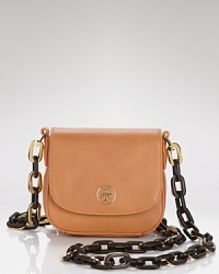 Tory Burch takes a vintage-inspired approach to the mini bag trend with this luxurious Vachetta leather pouchette. In a trend-right size with maximal details, it's a small-scale statement piece. Tory Burch takes a vintage-inspired approach to the mini bag trend with this luxurious Vachetta leather pouchette. In a trend-right size with maximal details, it's a small-scale statement piece.