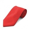 TopTie Mens Necktie Solid Color Red Ties, Formal Neck ties, Gift Ideas