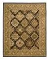 Introduce a combination of elegant Persian and European designs to your traditional home décor with this remarkable Nourison area rug. Hand-tufted with exceptional technique, this natural wool area rug features strands of genuine silk for exquisite detail that redefines luxury.