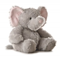 Aurora Plush 12 inches Elephant Tubbie Wubbie (Light Grey) Aurora Plush 12 inches Elephant Tubbie Wubbie (Light Grey)
