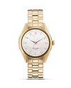 Make this gold-plated stunner from kate spade new york a go-to to add practicality to your portfolio. This watch boasts a polished look, so wear it to finish crisp, tailored styles.
