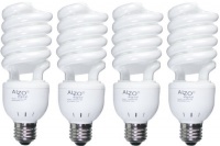 Full Spectrum Light Bulb - ALZO 27W Compact Fluorescent - Case of 4 - Daylight Balanced 5500K - Pure White Light Full Spectrum Light Bulb - ALZO 27W Compact Fluorescent - Case of 4 - Daylight Balanced 5500K - Pure White Light