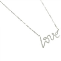 Sterling Silver Love 16 Rolo Chain Necklace Sterling Silver Love 16 Rolo Chain Necklace