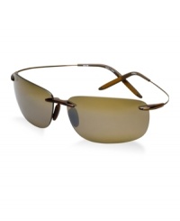 Combine high-performance and innovation and you've got Olowalu. The rimless titanium and nylon frame features new superthin glass MauiPure™ lenses that eliminate glare and boost color. Grease and water are no contest for the waterproof and oleophobic lens coating. Combine high-performance and innovation and you've got Olowalu. The rimless titanium and nylon frame features new superthin glass MauiPure™ lenses that eliminate glare and boost color. Grease and water are no contest for the waterproof and oleophobic lens coating.