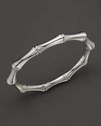 18K gold mimics bamboo's natural beauty. 18K gold mimics bamboo's natural beauty.