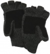 Klondike Sterling Wool Thinsulate Fleece Lined Convertible Fingerless Half Gloves Fold Over Mitten Hood - iPhone Ski Snowboard Skate