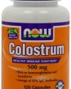 NOW Foods Colostrum 500mg, 120 Capsules