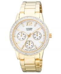 Energize your daily look with a golden timepiece from Citizen. Energize your daily look with a golden timepiece from Citizen.