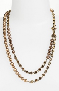 MARC BY MARC JACOBS ID Bow Double Strand Necklace MARC BY MARC JACOBS ID Bow Double Strand Necklace