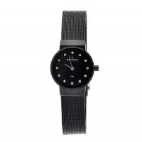 Skagen Women's 358XSBBB Quartz Stainless Steel Black Dial Watch Skagen Women's 358XSBBB Quartz Stainless Steel Black Dial Watch