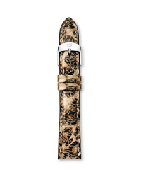 So timely: Michele lends its ever-chic watches an on-trend touch with this interchangeable watch strap, designed to customize your chronograph. So timely: Michele lends its ever-chic watches an on-trend touch with this interchangeable watch strap, designed to customize your chronograph.