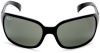 New Ray Ban RB4068 601/58 Black/Crystal Green Lens 60mm Polarized Sunglasses