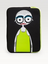 Protect your laptop in style with this delightful neoprene case featuring Marc's signature illustration.Zip closureNeoprene and nylon13W x 10H x ¾DImported Protect your laptop in style with this delightful neoprene case featuring Marc's signature illustration.Zip closureNeoprene and nylon13W x 10H x ¾DImported