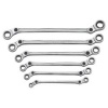 GearWrench 85490 6-Piece Metric Indexing Double Box Ratcheting Wrench Set