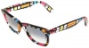 Ray-Ban Wayfarer 10853F Wayfarer Sunglasses,Multicolor Frame/Crystal Gradient Light Blue Lens,One Size