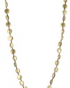 Lucky Brand Way We Wore Gold-Tone Hammered Coin Necklace