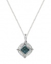 Effy Jewlery DiVersa Blue and White Diamond Pendant, .56 TCW