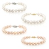 14k Gold 7.5-8mm Freshwater Cultured AA Quality Pearl Bracelet