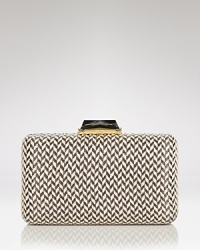 Mini bags are a major trend -- work it with this herringbone style from KOTUR. A haute hand-held, this bag adds a tiny touch of texture to every evening look. Mini bags are a major trend -- work it with this herringbone style from KOTUR. A haute hand-held, this bag adds a tiny touch of texture to every evening look.