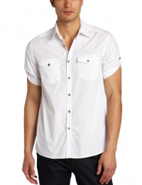 Kenneth Cole Men's Double Pocket Solid Shirt Kenneth Cole Men's Double Pocket Solid Shirt