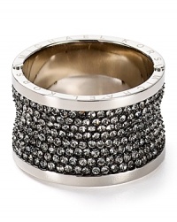 With an effortless elegance and a perfectly subtle shot of sparkle, this Michael Kors ring is a have-for-ever treasure. With an effortless elegance and a perfectly subtle shot of sparkle, this Michael Kors ring is a have-for-ever treasure.