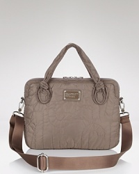 Tote your laptop in style with this logo-stitched laptop case from MARC BY MARC JACOBS. Tote your laptop in style with this logo-stitched laptop case from MARC BY MARC JACOBS.