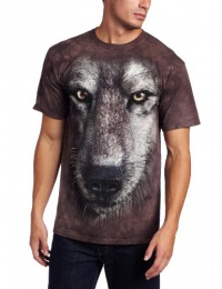 The Mountain Men's Wolf Face Shirt The Mountain Men's Wolf Face Shirt