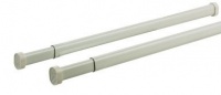 Levolor Levolor/Kirsch A7004213355 OVAL Spring Tension Rod 11 - 16, White, BG/2 Levolor Levolor/Kirsch A7004213355 OVAL Spring Tension Rod 11 - 16, White, BG/2