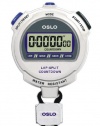 Oslo Silver 2.0 Twin Stopwatch and Countdown Timer