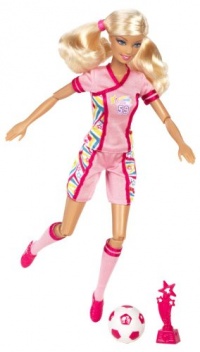 Barbie I Can Be Team Barbie Soccer Champion Doll Barbie I Can Be Team Barbie Soccer Champion Doll