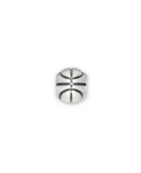 Express your love of hoops with this cute sterling silver basketball bead. Donatella is a playful collection of charm bracelets and necklaces that can be personalized to suit your style! Available exclusively at Macy's. Express your love of hoops with this cute sterling silver basketball bead. Donatella is a playful collection of charm bracelets and necklaces that can be personalized to suit your style! Available exclusively at Macy's.