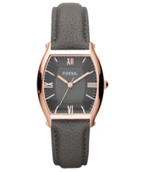 Rosy warmth brings instant appeal to this dusky Wallace collection watch by Fossil. Rosy warmth brings instant appeal to this dusky Wallace collection watch by Fossil.